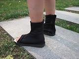 Japanese Anime Cosplay Costume Accessories Naruto Akatsuki Members Shoes Black, Size S-38