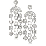 CZ by Kenneth Jay Lane Vintage Collection Rhod