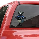 Carolina Panthers Team Mascot 12'' Window Cling