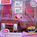 Loving Family Dining Room Basic Decor Playset - For Grand Dollhouse (2008)