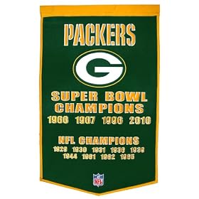 NFL Green Bay Packers Dynasty Banner
