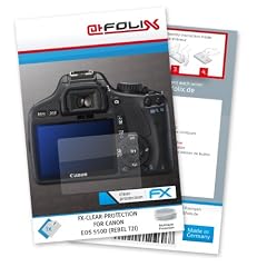 atFoliX FX-Clear Displayschutzfolie f�r Canon EOS 550D (Rebel T2i) - Displayschutz kristallklar! H�chste Qualit�t - Made in Germany!