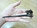 Marycrafts Black Buffalo Horn Dragon Carved Hairstick, Hair Stick, Hairpick Hair Accessories, Hair Jewelry Handmade 7