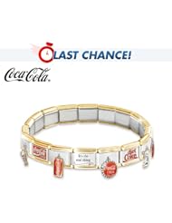 COCA-COLA Ultimate Italian Charm Bracelet by The Bradford Exchange