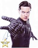 Tobey Maguire Signed Spiderman 3 8x10 #A