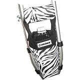 Crutcheze Zebra Crutch Bag, Pouch, Pocket, Tote Washable Designer Fashion Orthopedic Products Accessories
