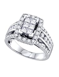 1.50ct-Diamond Invisible Ring