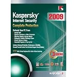 Kaspersky Internet Security 2009, 3-Desktop, 1 year Subscription (PC)