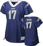 San Diego Chargers T-Shirt: Reebok NFL Grey Firefly T-Shirt - Large