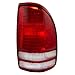 Passengers Taillight Tail Lamp Replacement for Dodge Pickup Truck 55055112