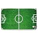 SHOE-MAX Fu�matte Soccer, 74x44cm reine Kokosmatte mit Latexunterseite