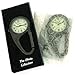 TOC Clip On Doctor Nurse Carabiner Luminous Dial Gun Metal Pocket Fob WatchTOC58