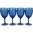Set of 4 Le Cadeaux Break Resistant Drinkware Wine Glasses