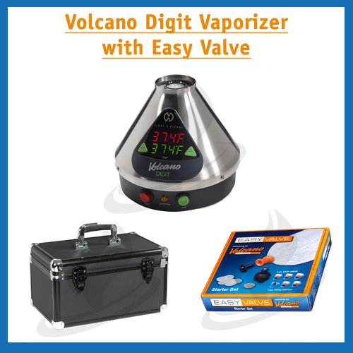 Volcano Digit Vaporizer with Easy Valve Set and Locking Case