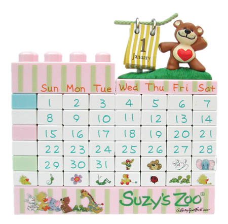 スージーズー　ブロックカレンダー　Suzy