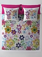 COSTURA Juego De Funda Nórdica Dalia (Fucsia)