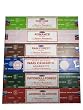 Set of 6 Incense Nag Champa Fortune Jasmine Patchouli Romance and Rain Forest By Satya