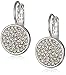 Anne Klein Crystal Pave Drop Earrings