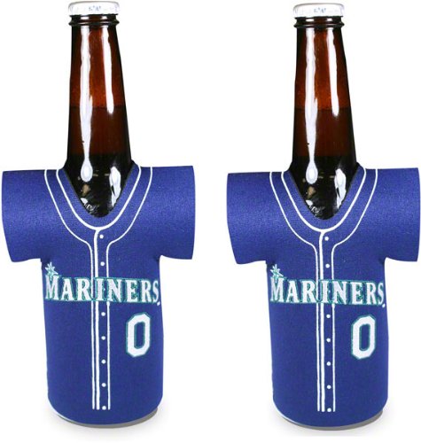 Seattle Mariners Bottle Jersey Koozie 2-Pack