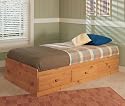Pine Twin Mate's Bed