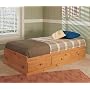 Pine Twin Mate's Bed