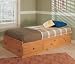 Pine Twin Mate's Bed