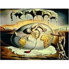 International Publishing 2901N26082 - Gold"DALI' GEOPOLITICAL CHILD WATCHING THE BIRTH OF NEW MAN" NEW 2010  1500 Teile Puzzle