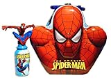 Spiderman by Marvel Eau de Toilette Spray 1.7 oz in 3-D Metallic Lunch Box