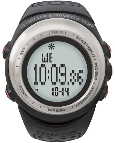 Timex Men's T41501 Expedition Adventure Tech Altimeter Barometer Resin Strap Watch