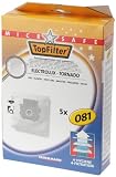 Top Filter - 67081 - Sac Aspirateur Microsafe en Non-Tissé pour Electrolux Progress Tornado
