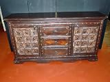 51wMuqfQSlL. SL160 Christmas Gift Antique Doors Rustic Carved Wooden Sideboard Chest