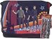 Jonas Brothers Rockin Boys Messenger Bag & Decorated Pencils