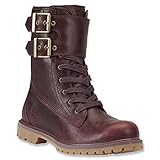 Timberland Women's Dark Burgundy EK 8 Premium Double Strap WP 9.5 B(M) US