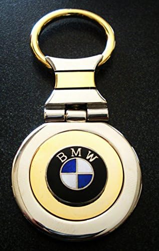 BMW Two-Tone Gold &amp; Silver Key Chain