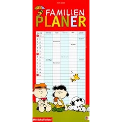 Peanuts Familienplaner 2008