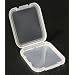 Plastic 4-way Card Case & Holder for SD CF SM MMC Flash Media Memory Cards - 6 pack (no memory cards included)