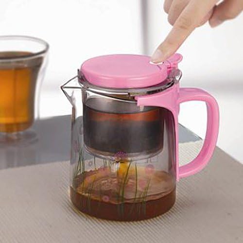 [Tea does not become bitter a multi-pink teapot G680i 1-2 people for AA-0013 ...
