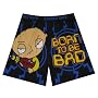 Family Guy - Born to be Bad Black boxer shorts for men