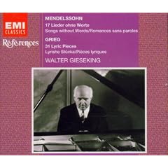 Grieg Pieces Lyriques Mendelssohn Lieder ohne Worte