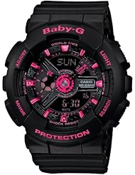 Casio Baby-G BIG CASE Ladies Watch - LIMITED EDITION - BA-111-1AJF (Japan Import)