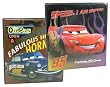 Disney Pixar CARS 3 ring binder - stationery binder with interior pocket and clip
