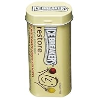 Ice Breakers Restore Pomegranate Lemon-Aid,1.09-Ounce Boxes (Pack of 16)