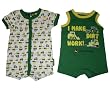 JOHN DEERE "I MAKE DIRT WORK" BABY 2-PIECE SET