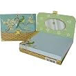 Asian Parrot Punch Studio Purse Pocket 75-Page mini notepad