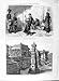 1875 INDIA NAUTCH GIRLS BOMBAY CAVES ELLORA OLD PRINT