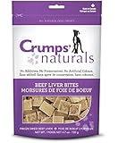 Crumps' Naturals Beef Liver Bites for Pets, 1.0-Ounce