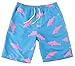 WUAMBO Athletic Men's Shark Volley Boardshorts