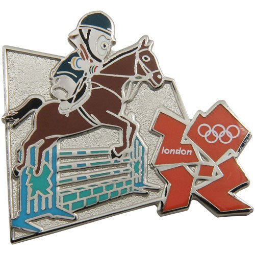London 2012 Olympics Wenlock Equestrian Pin