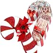 Candy Cane Gift Box Set - Christmas Holiday Gift Basket