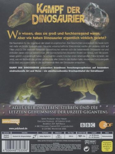 Kampf der Dinosaurier  Die letzten Geheimnisse der UrzeitGiganten Naturfilm\/Dokumentation 